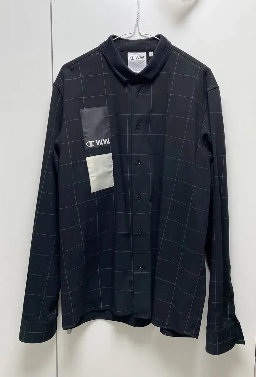 우드우드 x 챔피언 / SHEA SHIRT BLACK / L